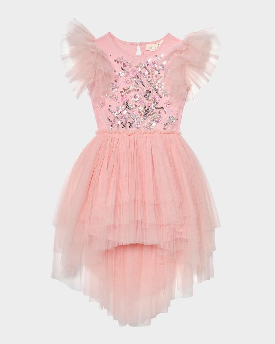 Girl's Gardens Gate Embellished Tutu Dress, Size 2